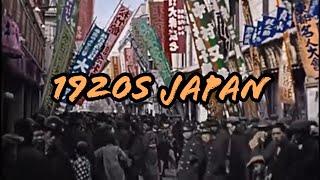 1920's Tokyo Japan | Nostalgic History in Color