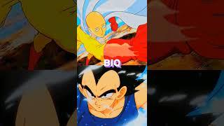 Saitama vs Vegeta #shorts #anime #saitama #vegeta #opm #dragonball