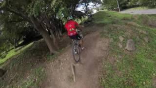 Filinvest MTB trail - on board cam with Matteo Guidicelli