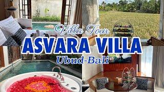 Villa Tour Asvara Villa Ubud - Luxury Honeymoon Vibe In Ubud, Bali