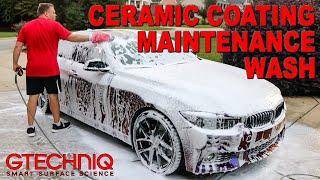 HOW TO MAINTENANCE WASH A CERAMIC COATING | GTECHNIQ | CAR WASH TIPS