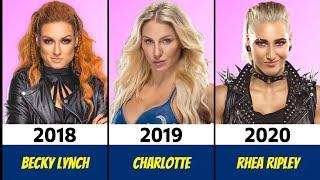 Wwe beautiful female wrestlers | by the year | AK COMPARISON