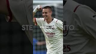 Francesco Camarda's Humble Act Before AC Milan Debut ️