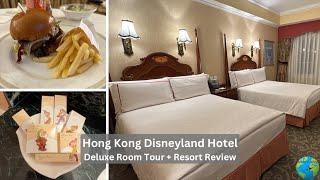 Hong Kong Disneyland Hotel - Deluxe Room Tour & Resort Review - Snow White themed