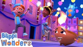 Blippi Learns About Diwali! | Blippi Wonders Educational Videos for Kids