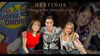 ODEMARIS RUIZ Y MELINA ESCOBEDO │GINA y MALU en el DIARIO DE DANIELA en entrevista con Chris Ferrer