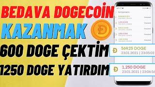 Bedava Dogecoin Kazan 1250 Doge Yatırım Yaptık(Ödeme Kanıtlı) - İNTERNETTEN PARA KAZANMAK