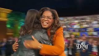 Vice President Kamala Harris and Oprah Winfrey hold a "Unite for America" rally