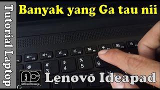 Mengatasi touchpad tidak fungsi pada laptop Lenovo ideapad