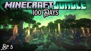 TINY DINO ARMY Minecraft Twilight Jungle 100 Days Let's Play 5