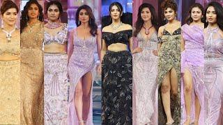 Tollywood Actress Ramp Walk Visuals at Teach For Change AnnualFundraiser 2024 | Shruti Haasan,Shriya