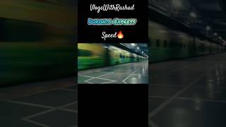 Duronto Express On Speed ||VlogsWithRashad #like #durontoexpress #indianrailways  #shorts #viral