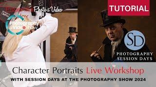 Photography Session Days - Character Portraits | Photography Show 2024 with EssentialPhoto & Video