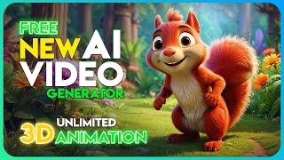 NEW AI ANIMATION | FREE & UNLIMITED | AI Video Generator | Different styles | Text to Video |