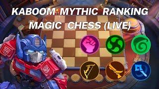 PLAYING EVERY SYNERGY IN MAGIC CHESS | MAGIC CHESS KABOOM RANKING WITH pHeeDr LIVE