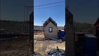 Строим типовой амбар серии М2 (6,5х12) в Московской области