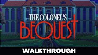 THE COLONEL'S BEQUEST Full Game Walkthrough - No Commentary Gameplay