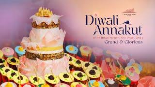 First Diwali & Annakut Celebrations Illuminate BAPS Hindu Mandir, Abu Dhabi, UAE