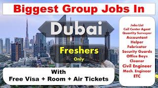 Biggest Company Free Jobs in Dubai