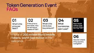 World Mobile Token Generation Event FAQs