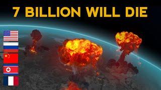 World Nuclear War 3 AI Simulation - Russia, NATO, China, North Korea, France, UK
