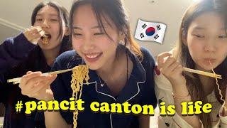 Koreans Obsessed w/ Pancit Canton.. ft. Nostalgic Pinoy Karaoke