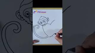 How to Draw a Spider Monkey Easy in Less Than One Minutes