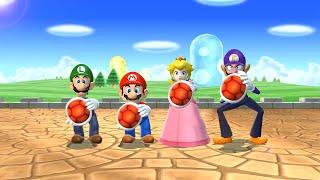 Mario Party 9 MiniGames - Mario Vs Peach Vs Luigi Vs Daisy (Master Cpu)