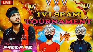 S-2 [ 1v1 SPAM TOURNAMENT ] SEMIFINAL #rajyt #fftournament