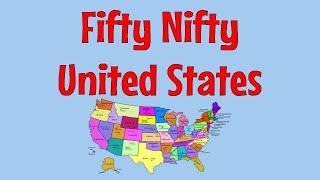 Fifty Nifty United States with Lyrics (Corrected Version)