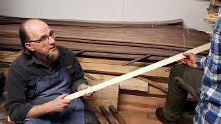 Holzauswahl beim traditionellen Bogenbau, Interview with Siim Talmar from Falco Estland