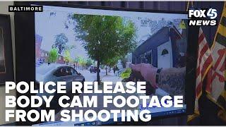 PRESS CONFERENCE: Police release bodycam footage of deadly officer-involved shooting in Baltimore