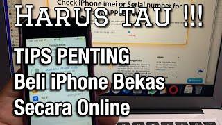 Cara Cek iPhone iCloud aktif/nyangkut/kosong/aman