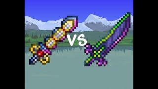 True excalibur vs true night's edge against plantera