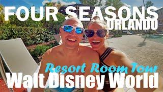 WALT DISNEY WORLD VLOG: Four Seasons Orlando Resort Check In Theme Park View Disney Room Tour