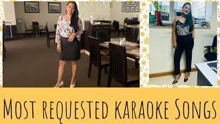 Most Requested Karaoke Songs | my Covers | Michelle David Menor