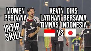 Momen Kevin Diks Berlatih Bersama Timnas Indonesia Jelang Lawan Timnas Jepang, Dilihat Shin Tae-yong