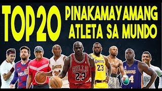 TOP 20 Pinakamayamang Atleta sa Buong Mundo 2021