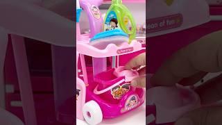 Cute Toys Cleaning Cart Set Satisfying with Unboxing ASMR Video