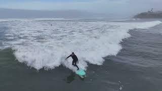 12/22/24 Tourmaline Surf Park Pacific Beach San Diego Big Wave Surfing Complete Raw Unedited Drone