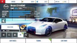 Asphalt 8 Airborne Nissan GT-R NISMO total credit for MAX upgrade