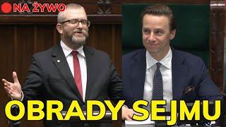  Sejm NA ŻYWO - 25.04.2024