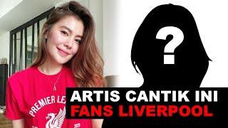 Deretan Artis Cantik Indonesia Fans Liverpool