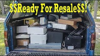 Big scrap pickup - Stuff Ready to Resell! #recycle #ewaste #scrapping