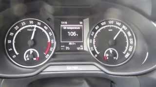 Skoda Octavia MK3 vRS TDI 6-DSG 0-190 km/h acceleration