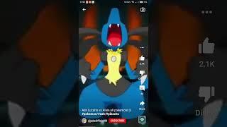 Ash Lucario vs Alain all pokemons || #pokemon /#ash /#pikachu