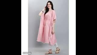 price#₹599/ Volin Women's Cotton Blend Kaftan/ (classy patterns #elegantdesigns. #fashion