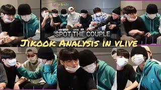 Jikook Analysis in last vlive Jeonlous moments Jimin cuddly and sweet