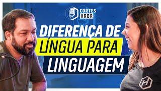 Diferença de Língua pra linguagem‍@HardwareRedesBrasil #hrbrcortes