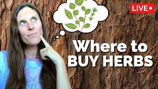 Where to buy Organic Herbs - my favorite companies